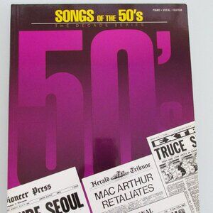 New - Songs of the 50"s (The Decade Series) for (Piano - Chords - Vocals)